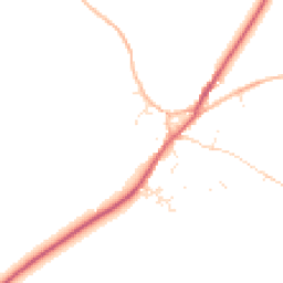 Daytime road noise heatmap for TR19 6DY