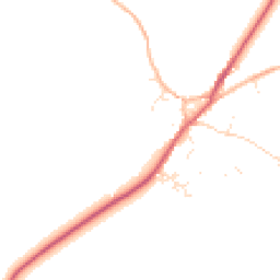 Daytime road noise heatmap for TR19 6EW