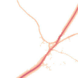 Daytime road noise heatmap for TR19 6FB