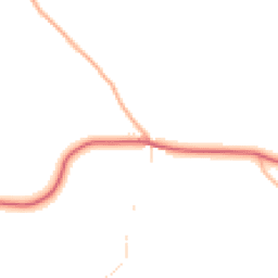 Daytime road noise heatmap for TR19 6HU