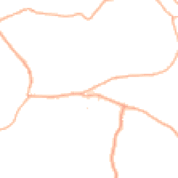 Daytime road noise heatmap for TR19 6LP