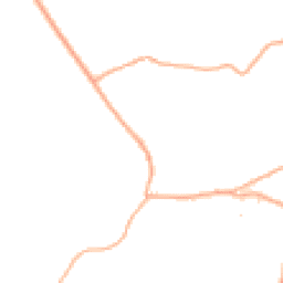 Daytime road noise heatmap for TR19 6LU
