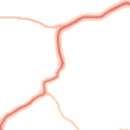 Daytime road noise heatmap for TR19 6NY