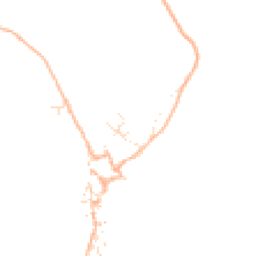 Daytime road noise heatmap for TR19 6QA