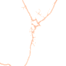 Daytime road noise heatmap for TR19 6RR