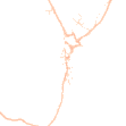 Daytime road noise heatmap for TR19 6SA