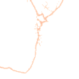 Daytime road noise heatmap for TR19 6SF