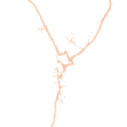 Daytime road noise heatmap for TR19 6TG