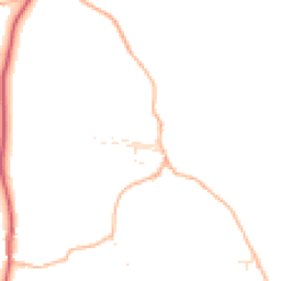 Daytime road noise heatmap for TR19 6UE