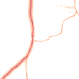 Daytime road noise heatmap for TR19 6UH
