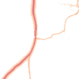 Daytime road noise heatmap for TR19 6UJ