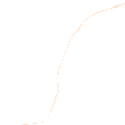 Night-time road noise heatmap for TR19 7AD