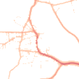 Daytime road noise heatmap for TR19 7AJ