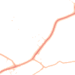 Daytime road noise heatmap for TR19 7AT