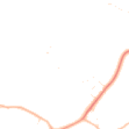 Daytime road noise heatmap for TR19 7AX