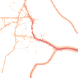 Daytime road noise heatmap for TR19 7BG