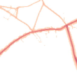 Daytime road noise heatmap for TR19 7DP