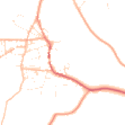 Daytime road noise heatmap for TR19 7DQ