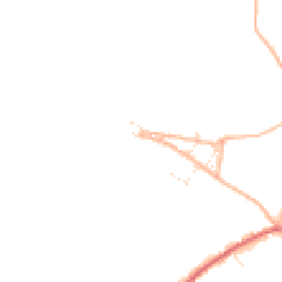 Daytime road noise heatmap for TR19 7ER