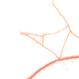 Daytime road noise heatmap for TR19 7ET