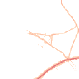Daytime road noise heatmap for TR19 7EU