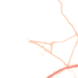 Daytime road noise heatmap for TR19 7FA