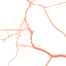 Daytime road noise heatmap for TR19 7HD