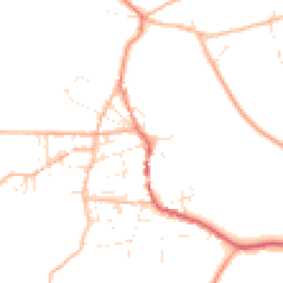 Daytime road noise heatmap for TR19 7HG