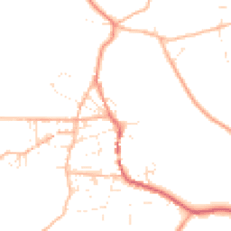 Daytime road noise heatmap for TR19 7HH