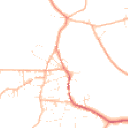 Daytime road noise heatmap for TR19 7HJ