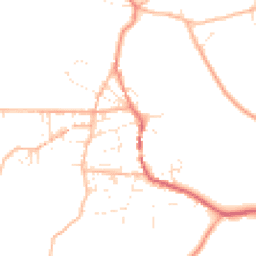 Daytime road noise heatmap for TR19 7HU