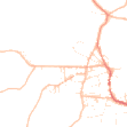Daytime road noise heatmap for TR19 7JF