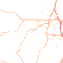 Daytime road noise heatmap for TR19 7JJ