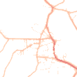 Daytime road noise heatmap for TR19 7JZ