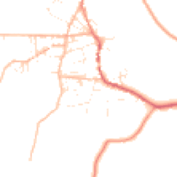 Daytime road noise heatmap for TR19 7LW