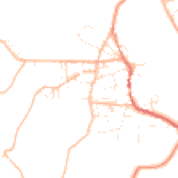 Daytime road noise heatmap for TR19 7LY
