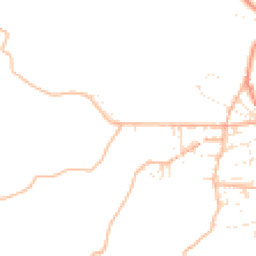 Daytime road noise heatmap for TR19 7NE