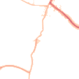Daytime road noise heatmap for TR19 7QE
