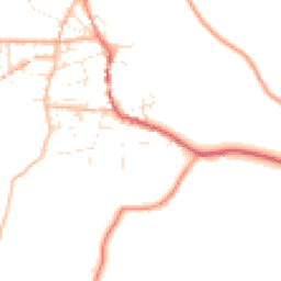Daytime road noise heatmap for TR19 7QX