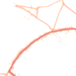 Daytime road noise heatmap for TR19 7SG