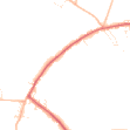 Daytime road noise heatmap for TR19 7SH