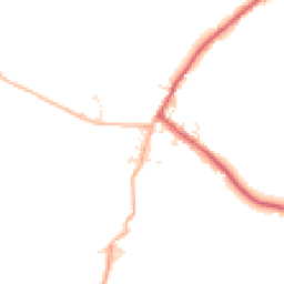 Daytime road noise heatmap for TR19 7SY
