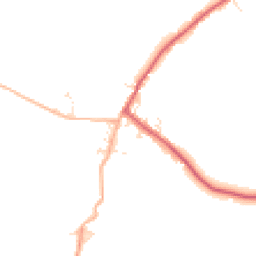 Daytime road noise heatmap for TR19 7TG