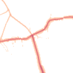 Daytime road noise heatmap for TR19 7TJ