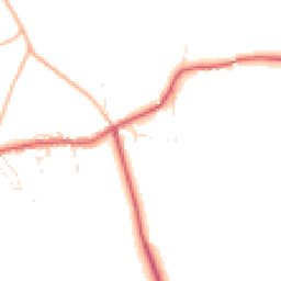 Daytime road noise heatmap for TR19 7TL