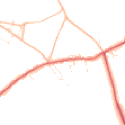 Daytime road noise heatmap for TR19 7UG
