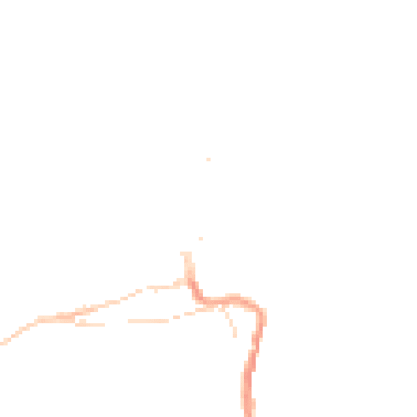 Night-time road noise heatmap for TR26 1AB
