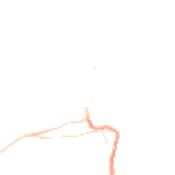 Night-time road noise heatmap for TR26 1AD