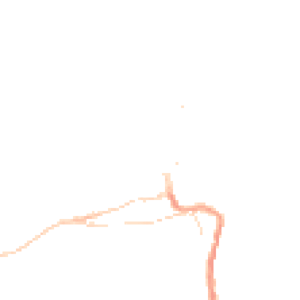 Night-time road noise heatmap for TR26 1AG