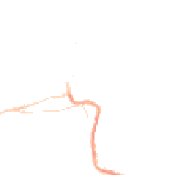 Night-time road noise heatmap for TR26 1AL